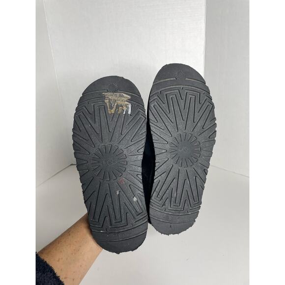 UGG Platform Slip on Slipper Mules Black Disquette Chopd Womens 6 - Picture 7 of 8